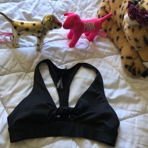 Pink Victoria secret sports bra
